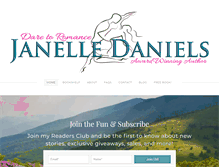 Tablet Screenshot of janelledaniels.com